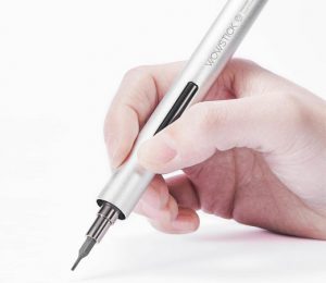 Wowstick 19 en 1, mini destornillador eléctrico con 19 puntas de recambio por 14,51€.