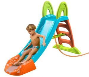 Trampolin con agua