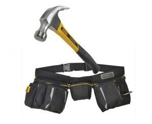 Cinturón portaherramientas ajustable Stanley por 15,63€ antes 21,81€.