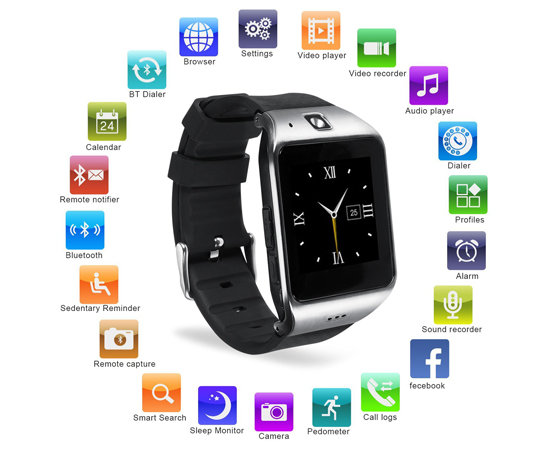 Oferta Del Dia Smartwatch Hamswan LG118 Tarjeta Sim microSD Por 26 39 Chollos En Cholloblog