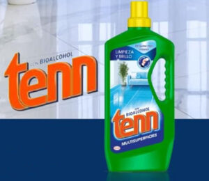 2 botellas de limpiador Tenn Bioalcohol en formato de 1,3l. (Pilla 2 botellas)
