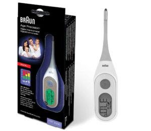 Termómetro digital Braun PRT2000 con tecnología Age Precision por 15,84€.