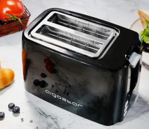 Tostadora eléctrica Aigostar con dos ranuras por sólo 13,19€.