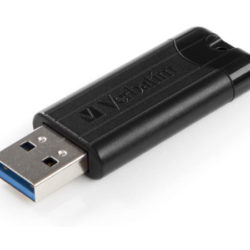 Memoria USB 3,0 Verbatim PinStripe con 256GB de capacidad por sólo 16,90€.