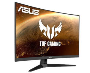 Monitor de gaming curvo 32» FullHD ASUS TUF VG328H1B por 169€ antes 277,20€.