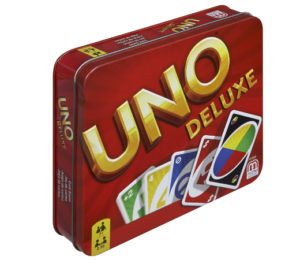 Juego de cartas Uno Deluxe por sólo 7,99€.