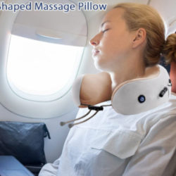 Almohada de viaje ergonómica con función de masaje/vibración por 15,99€ antes 49,99€.