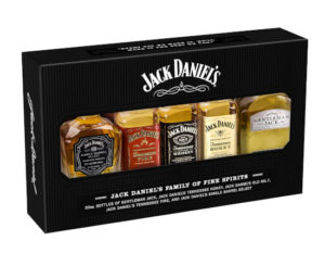 Estuche Jack Daniel’s family of fine Spirits, 5 unidades 50ml por 19,90€
