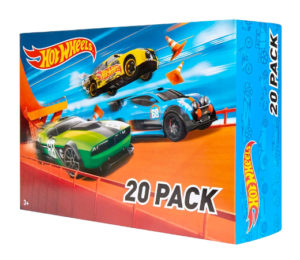 Pack de 20 vehículos Hot Wheels de Mattel por sólo 18,99€.