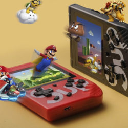Consola portátil Retro con 500 juegos clásicos por solo 6,11€.