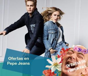 Grandes descuentos moda y complementos Pepe Jeans para hombre y mujer en Amazon.