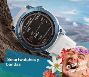 Ofertas de en bandas y smartwatches de Garmin y Polar en la fiesta de Primavera de Amazon