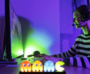 Lámpara Pac-Man con 3 modos de iluminación por 12,66€.