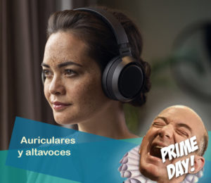 Las mejores ofertas Prime de audio: Auriculares y altavoces bluetooth: Philips, Sennheiser, JBL, Sony, B&W, Jabra y mucho más.