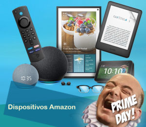Recopilación de ofertas Prime en dispositivos Amazon: Fire TV, Kindle, Alexa Echo, eero, Ring y packs