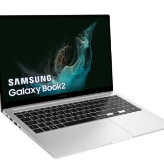 Samsung Galaxy Book2, Pantalla 15,6”, FHD, Intel Core i5-1235U,  Intel Iris X, 8GB, 512GB SSD, Intel DDR, Windows 11 por 599,00€ antes 799,00.