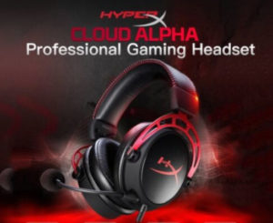 Auriculares para gaming Kingston HYPERX Cloud Alpha PRO por sólo 49,99€ antes 69,99€.