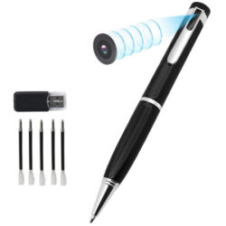 Bolígrafo con cámara espía, graba a 1080P HD con audio por 22,39€ antes 31,99€.