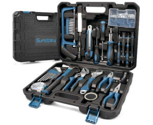 Caja de herramientas completa, 148 piezas por 31,99€.