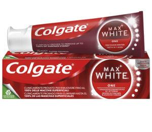 4 Tubos de Pasta de dientes blanqueante Colgate Max White (4x75ml).