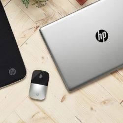 Ratón óptico inalámbrico HP Z3700 con 1200DPI para uso ambidiestro por 13,99€.