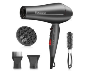Solo hasta las 2:00h! Secador iónico Faszin Serie Storm S100, 2400W, TecnologíA Triple-L Plus, 4 accesorios por 16,39€ antes 99,99€.