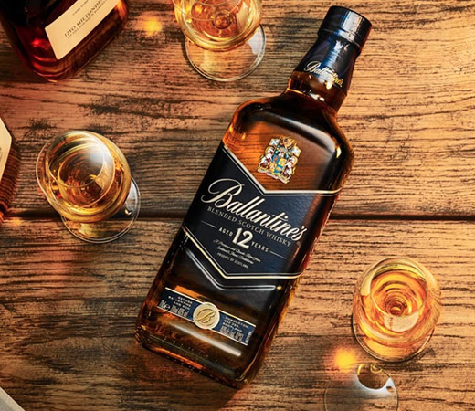 Ballantine's Blue 12 Años Whisky Escocés De Mezcla 700 Ml Por 15,99 ...