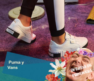 Descuentos en zapatillas Vans y Puma