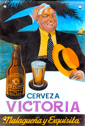 logotipo de cerveza trapezoidal