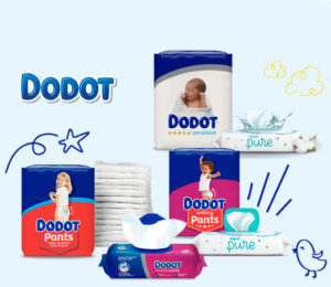 Ofertas de hasta el 38% en pañales, toallitas y pants Dodot en Amazon.