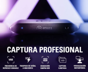 Haz streaming y graba a 1080p60 HDR10 o 4K30 con Elgato HD60 X por 119,99€ antes 169,70€.