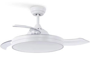 Ventilador de techo retráctil wifi Create Wind Clear, 40W por 75,95€ y por 65,95€ sin Wifi