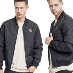 Chaqueta para hombre Urban Classics Diamond Quilt Nylon por sólo 24,75€ antes 54,90€.