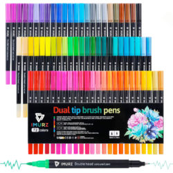 72 Rotuladores Mitoymia para Lettering de doble punta por sólo 12,99€.