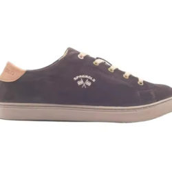 Zapatillas de serraje marrón Spagnolo por 16,98€ antes 69,95€.