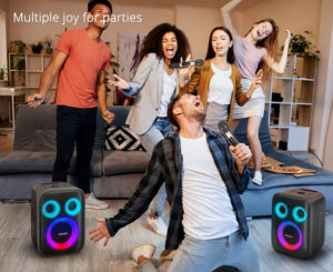 Tronsmart Halo 200, 120W, BT TWS 5.3, app con control ecualizador y luz RGB, IPX5 desde 100,89€ antes 199,98€.