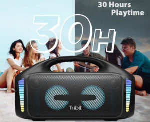 Tribit StormBox Blast, BT 5.3 TWS, RGB, 90W, XBass, Custom EQ, IPX7, PowerBank por 159,99€ antes 199,99€.