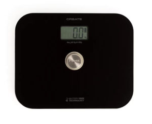 Báscula digital de baño sin pilas ni batería Create Balance Body Eco negra por 16,95€ antes 29,95€.