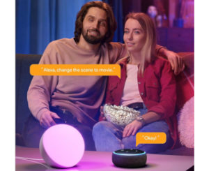 Lámpara de mesa inteligente compatible con Alexa y Google Home por 19,99€ antes 29,99€.