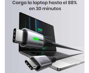 2 cables Iniu USB C-C de 2M, 240W Power Delivery 3.1.