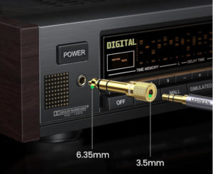 2 adaptadores Ugreen Jack 3.5 hembra a 6.3 macho por 9,34€.