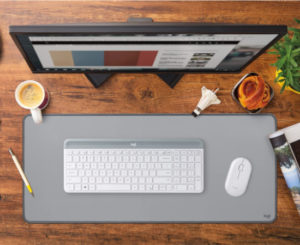 Alfombrilla Logitech Desk Mat Studio Series, 30x70cm por 9,45€. Antes 19,99€