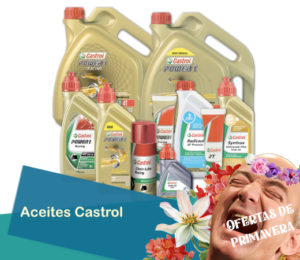 Ofertas en aceites y productos Castrol en las ofertas de Primavera de Amazon.