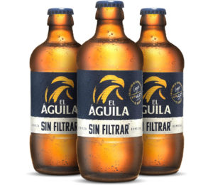 24 Tercios de Águila sin filtrar por 16,36€.