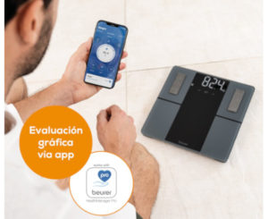 Báscula inteligente Beurer BF 500.