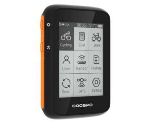 Ciclocomputador inalámbrico Coospo BC200, BT 5.0/Ant+,GPS por 34,92€.