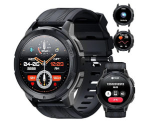 Smartwatch Oukitel BT10 1.43″ Always On Display, Android/IOS, IP68 por 33,60€ antes 64,90€.
