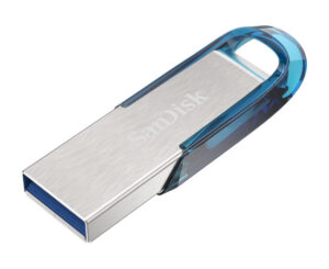 Memoria Flash USB 3.0 Original SanDisk Ultra Flair de 128GB.