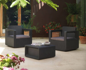 Set de jardín Venus Tete a Tete SP Berner por 109,99€ antes 225,99€.
