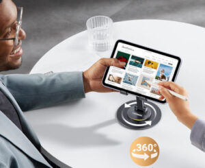 Soporte de escritorio para móvil/tablet fabricado en alumnio Ugreen